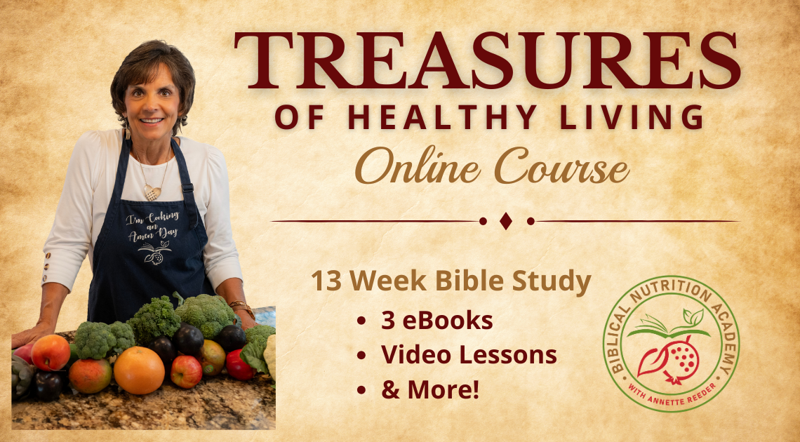 Treasures Online Course Annette with Produce Treasures of Healthy Living Online Course