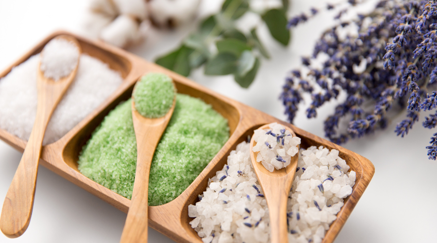 types of salt scrub types of salt scrub
