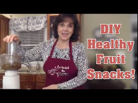 DIY Healthy Fruit Snack- How to Make Easy Dried Fruit and Nut Bites!