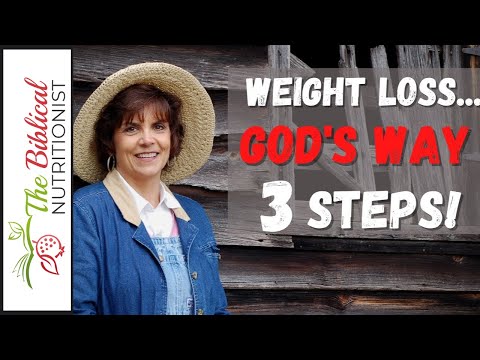 What is the Bible Diet? 3 Steps to Lose Weight... God