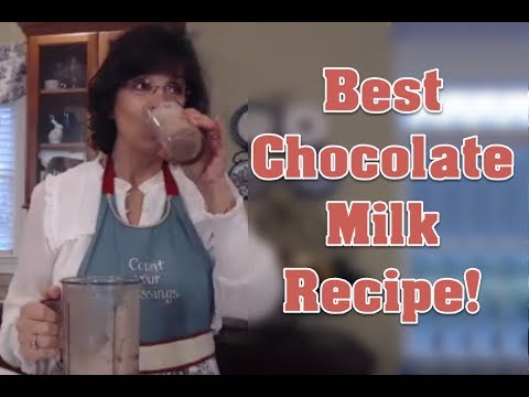 How to Make Best Chocolate Milk With Cocoa Powder - Only 3 Healthy Ingredients!