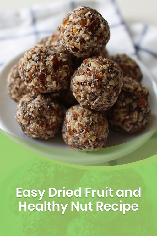 Easy Dried Fruit and Healthy Nut Recipe