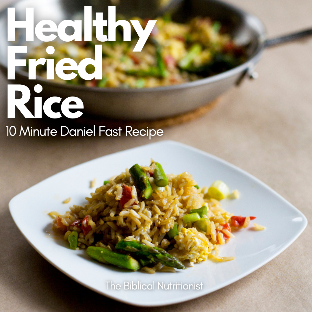 Healthy Fast Rice Healthy Fried Rice | 10 Minute Daniel Fast Vegetable Stir Fry