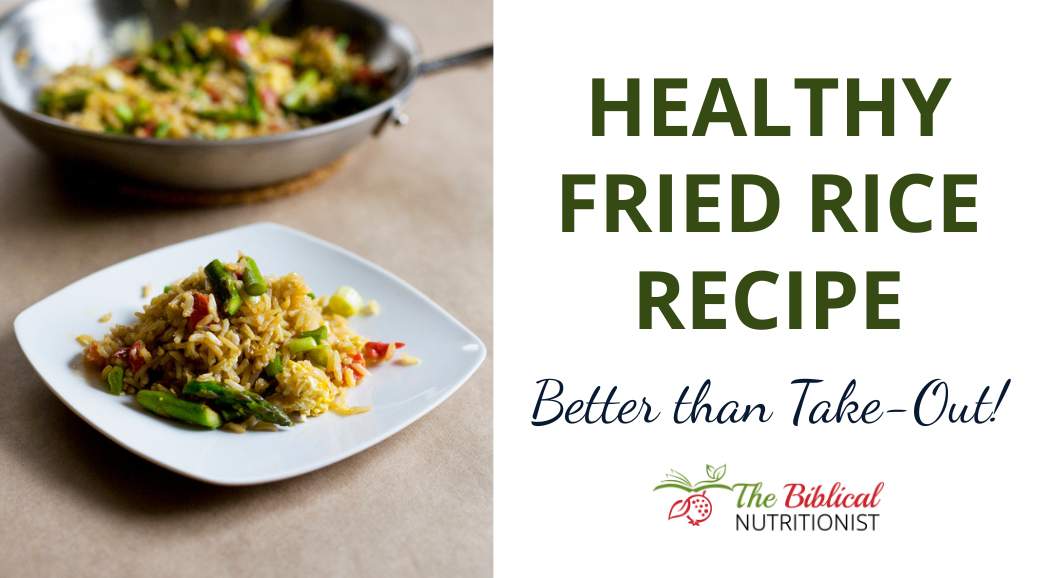 Healthy Fried Rice Recipe - Better than take-out!