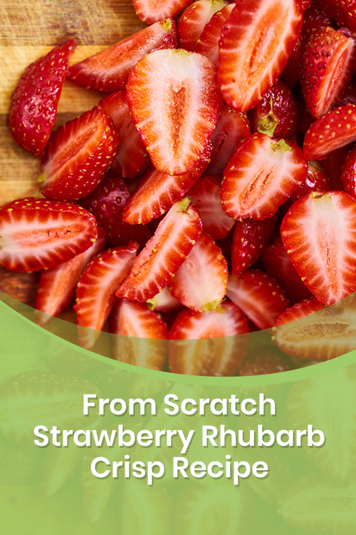 From Scratch Strawberry Rhubarb Crisp Recipe From Scratch Strawberry Rhubarb Crisp Recipe