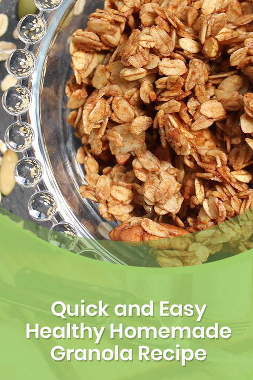 Easy Healthy Homemade Granola Recipe