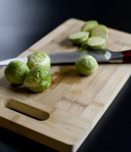 Brussels Sprout Prep