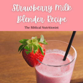 Strawberry Milk Blender Recipe