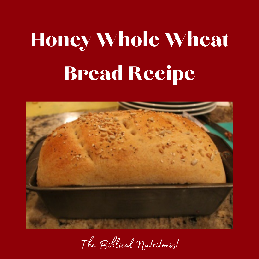 Honey Whole Wheat Bread Recipe