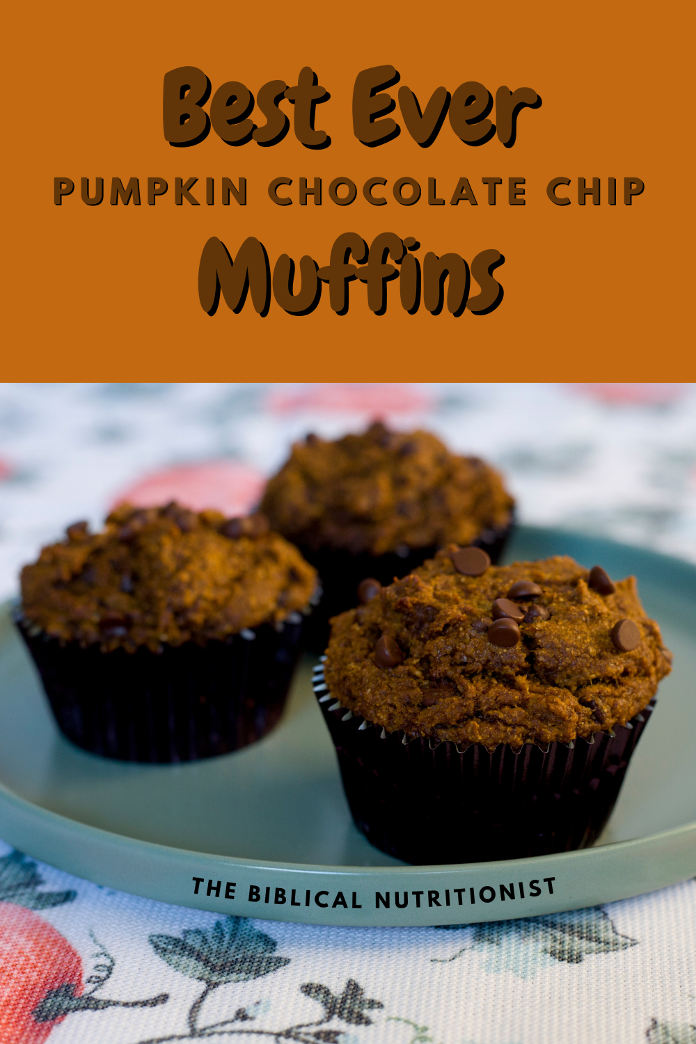 Best Ever Pumpkin Chocolate Chip Muffins