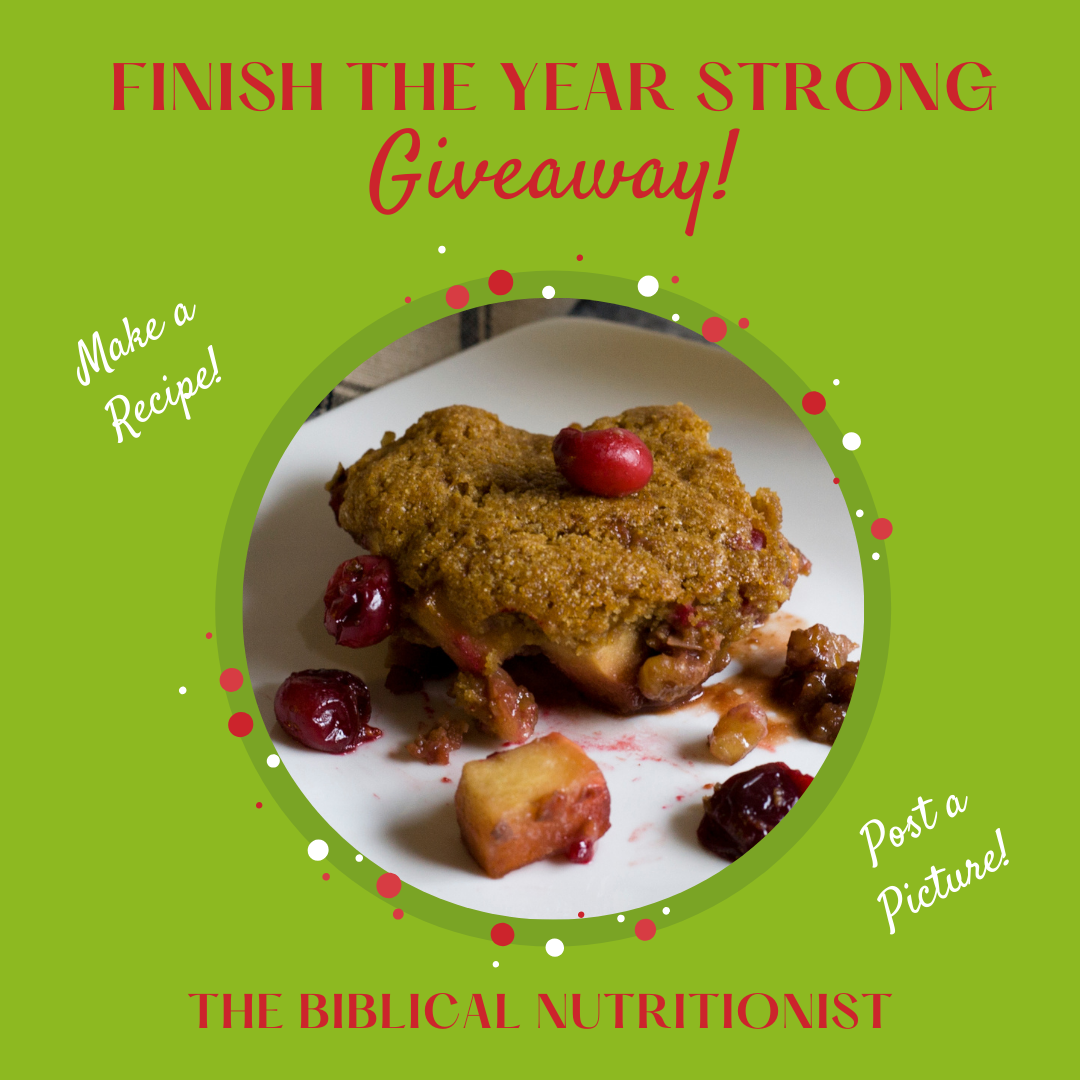 Finish the Year Strong Giveaway