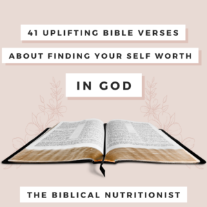 Self Worth Bible Verses