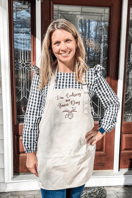 I'm Cooking Up An Amen Day Apron