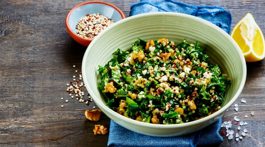 quinoa and parsley salad
