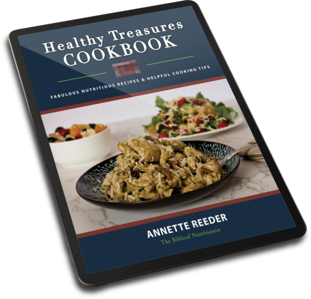 healthy treasures cookbook