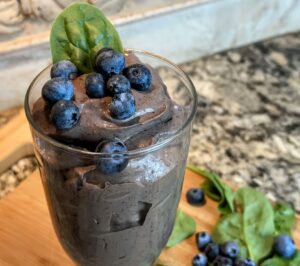 Cancer Fighting Smoothie with Blueberries and Spinach