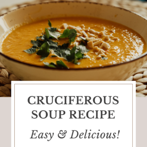 cruciferous soup recipe