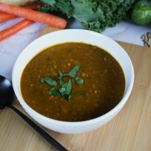 A delicious bowl of anti-inflammatory soup!