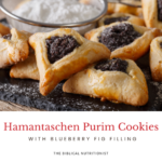 Purim Cookies with Blueberry Fig Filling Recipe