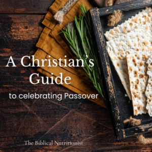 celebrating passover as a christian