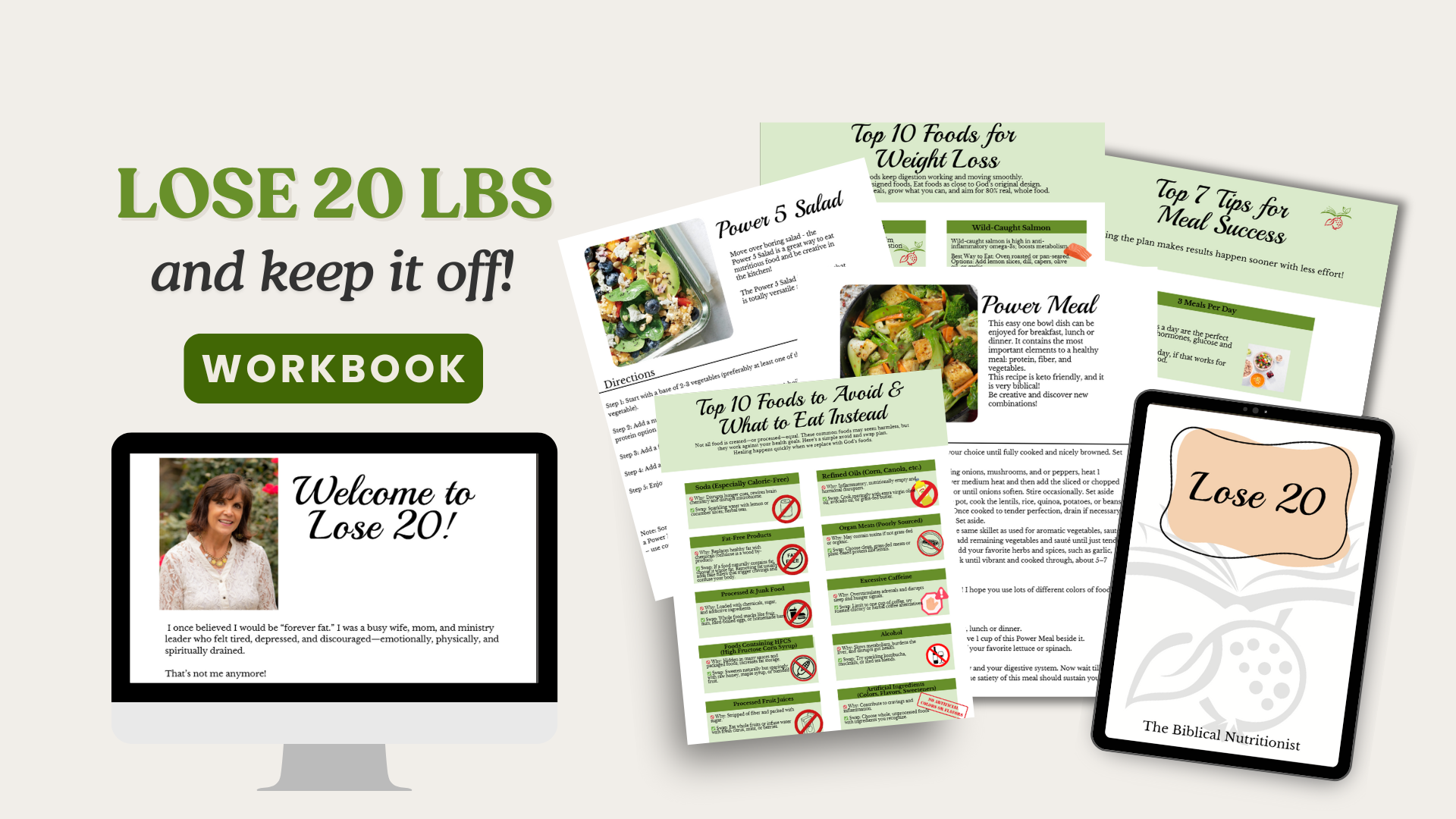 lose 20 lbs