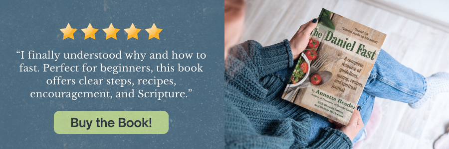 The Daniel Fast book by Annette Reeder