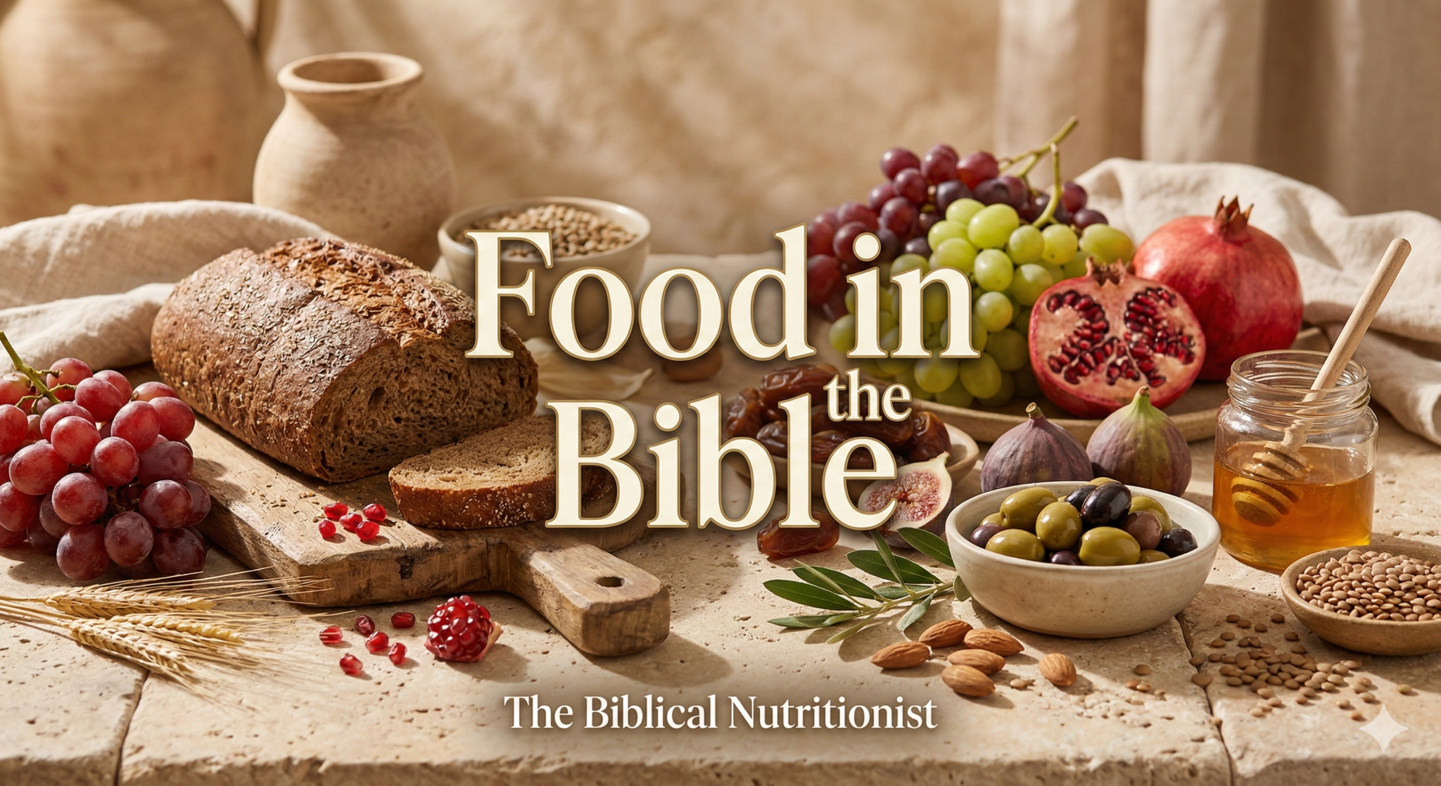 Food in the Bible: A Complete Guide to a Biblical Diet & Healthy Eating