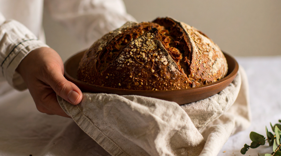 Gorgeously Crusted Whole Wheat Bread Loaf