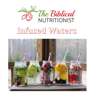 Infused Water Guide Freebie from The Biblical Nutritionist