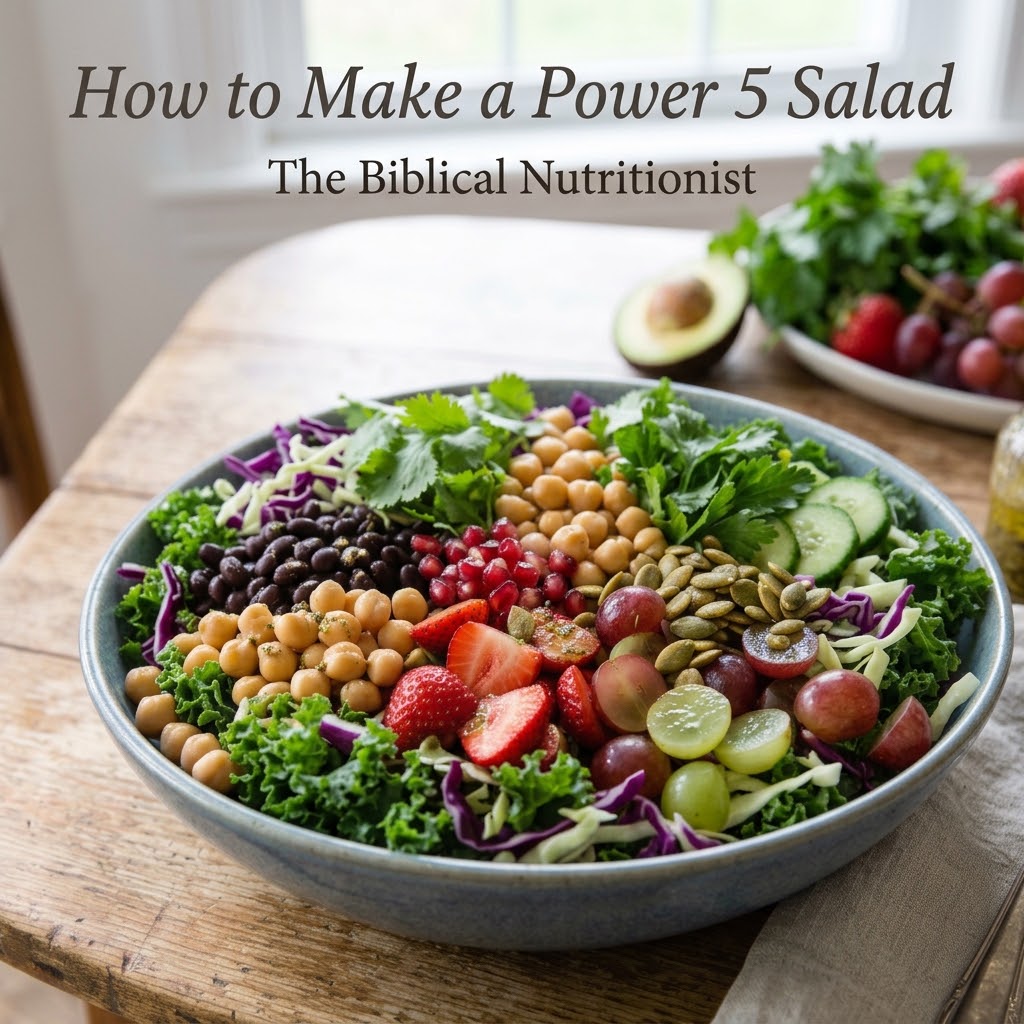 Power 5 Salad Recipe