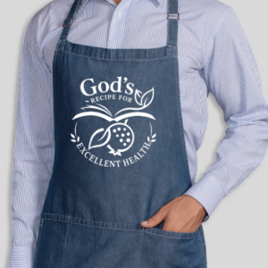God's Recipe for Excellent Health Apron